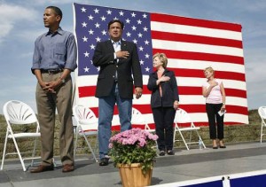Obama -  flag