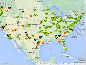 US Radiation Map SOURCE www.netc.com  Fair  Use