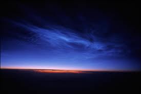 noctilucent cloud SOURCE NASA