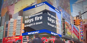 ReThink911 Digital Billboard NYC Times Square